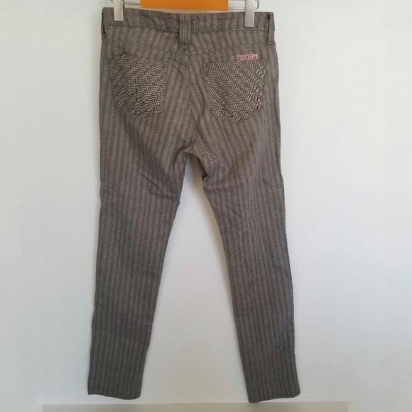 Hudson Jeans Pin Stripe- grey - Picture 5 of 7